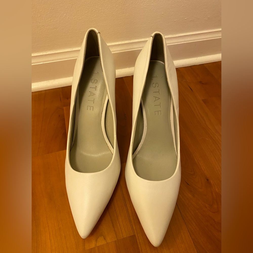 1. STATE heels. Worn 1 time for graduation. Has some marks as shown in pictures